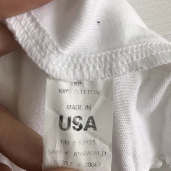 Fresh Produce Lettuce Hem Short Sleeve Top - Picture 4 of 6